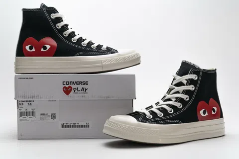 CDG x Converse Chuck 70 High Black – photo 12