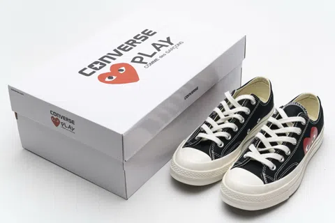 CDG x Converse Chuck 70 Low Black – photo 11