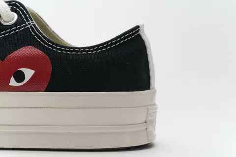 CDG x Converse Chuck 70 Low Black – photo 9