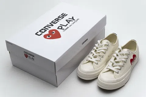 CDG x Converse Chuck 70 Low White – photo 11