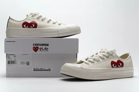 CDG x Converse Chuck 70 Low White – photo 12