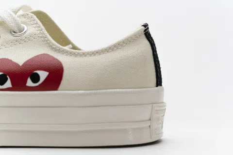 CDG x Converse Chuck 70 Low White – photo 10