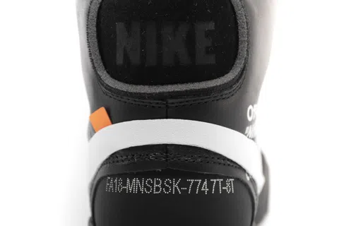 Nike Blazer Mid Black/White – photo 10