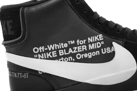 Nike Blazer Mid Black/White – photo 11