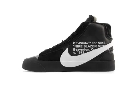 Nike Blazer Mid Black/White – photo 3