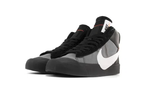 Nike Blazer Mid Black/White – photo 4
