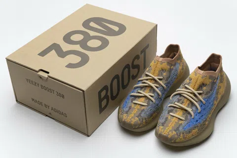 Yeezy Boost 380 Brown/Blue – photo 11