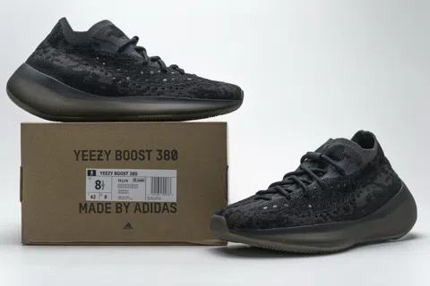 Yeezy Boost 380 Black/Purple – photo 12