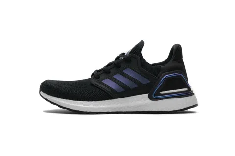adidas Ultraboost 20 Black/White Chameleon – photo 3