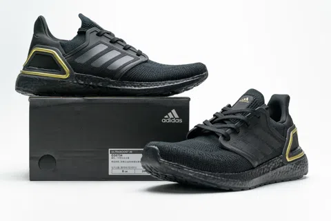adidas Ultraboost 20 Black/Gold – photo 12