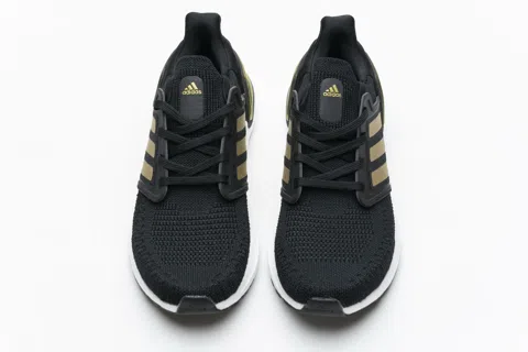 adidas Ultraboost 20 Black/White/Gold – photo 6