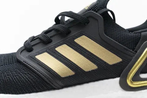 adidas Ultraboost 20 Black/White/Gold – photo 10