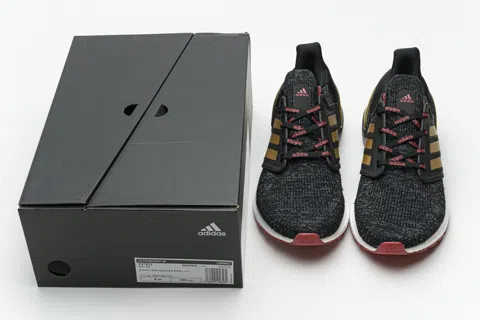 adidas Ultraboost 20 Black/Gold – photo 10