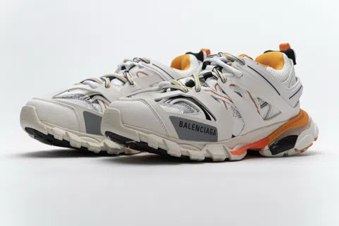 Balenciaga Track LED White/Orange – photo 4