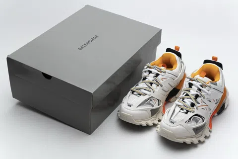 Balenciaga Track LED White/Orange – photo 11