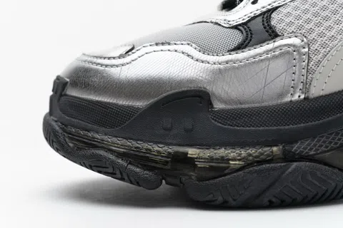 Balenciaga Triple S Clear Sole Grey/Silver/Black – photo 9