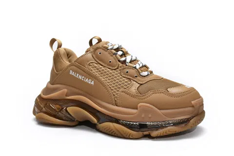 Balenciaga Triple S Clear Sole Brown – photo 4