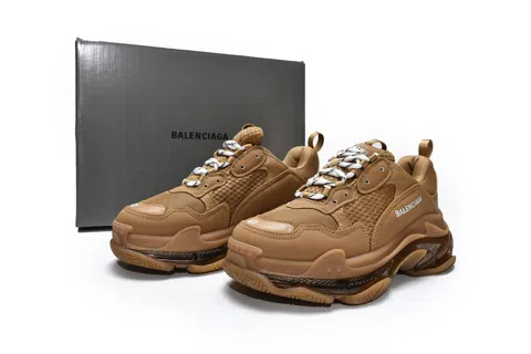 Balenciaga Triple S Clear Sole Brown – photo 11