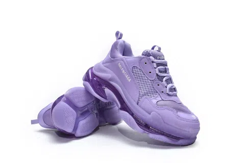 Balenciaga Triple S Clear Sole Purple – photo 4