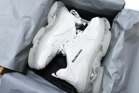 Balenciaga Triple S Clear Sole White – photo 12