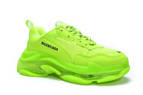 Balenciaga Triple S Clear Sole Neon Yellow – photo 4