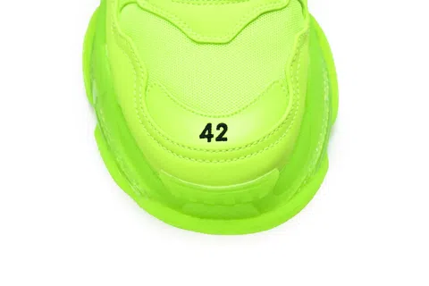 Balenciaga Triple S Clear Sole Neon Yellow – photo 8