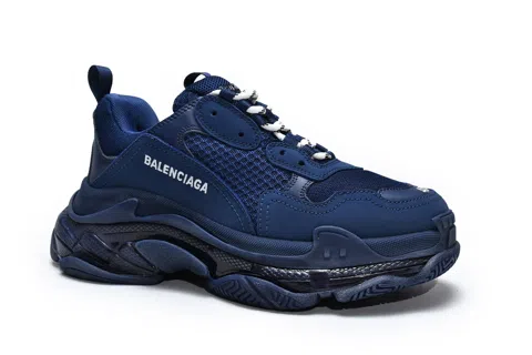 Balenciaga Triple S Clear Sole Navy – photo 4