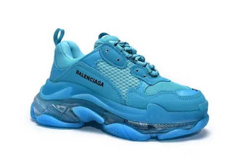 Balenciaga Triple S Clear Sole Teal – photo 4