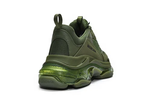 Balenciaga Triple S Clear Sole Olive – photo 5