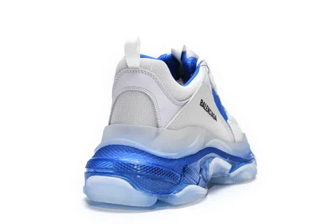 Balenciaga Triple S Clear Sole Grey/Royal Blue – photo 5