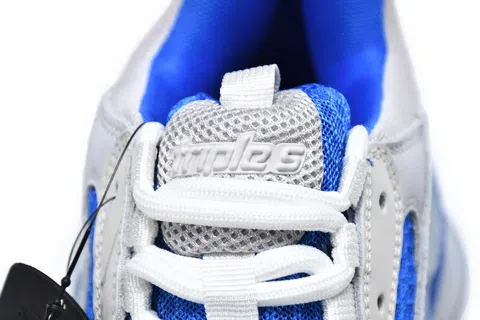 Balenciaga Triple S Clear Sole Grey/Royal Blue – photo 6