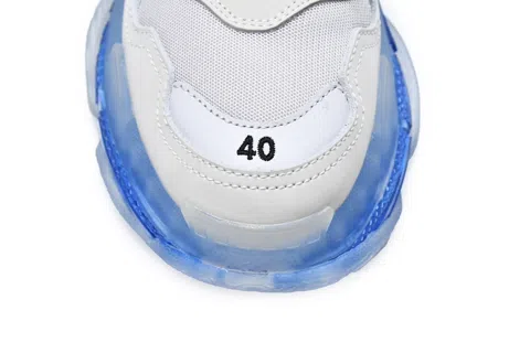 Balenciaga Triple S Clear Sole Grey/Royal Blue – photo 8