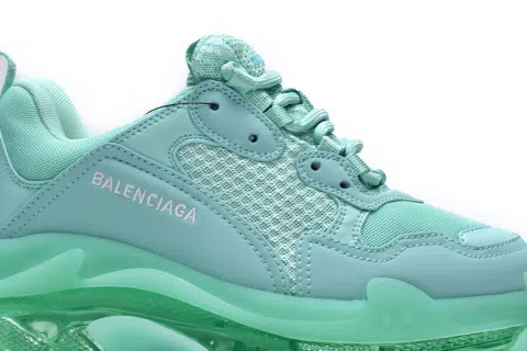 Balenciaga Triple S Clear Sole Light Green – photo 10