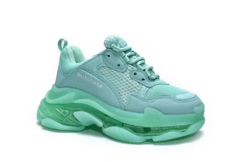 Balenciaga Triple S Clear Sole Light Green – photo 4