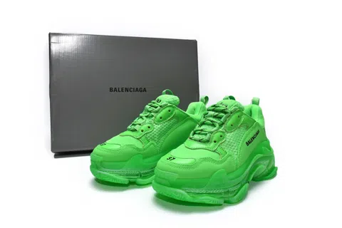 Balenciaga Triple S Clear Sole Neon Green – photo 11