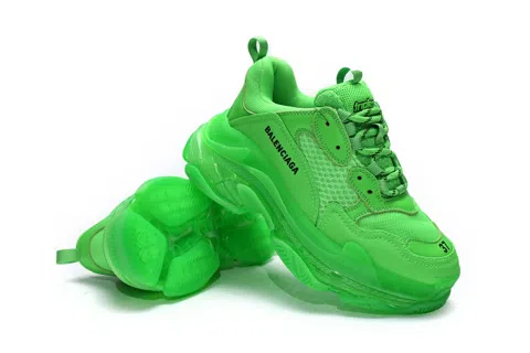 Balenciaga Triple S Clear Sole Neon Green – photo 3