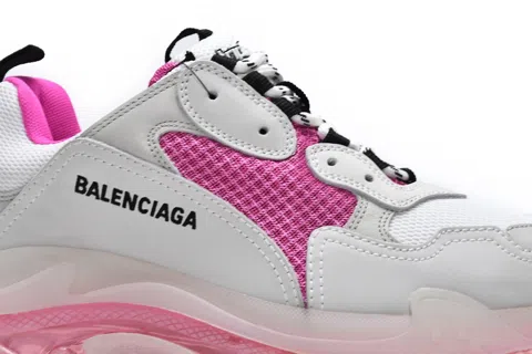 Balenciaga Triple S Clear Sole White/Purple/Red – photo 10