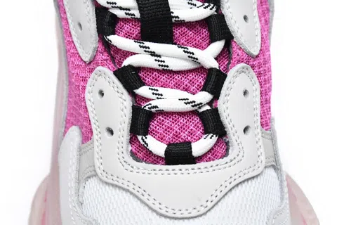 Balenciaga Triple S Clear Sole White/Purple/Red – photo 6