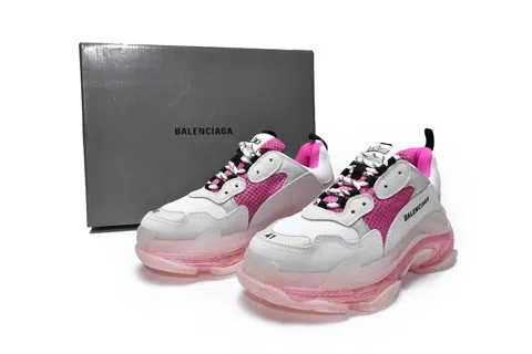 Balenciaga Triple S Clear Sole White/Purple/Red – photo 11
