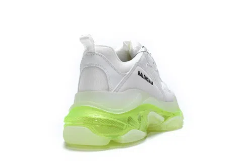 Balenciaga Triple S Clear Sole White/Neon – photo 5