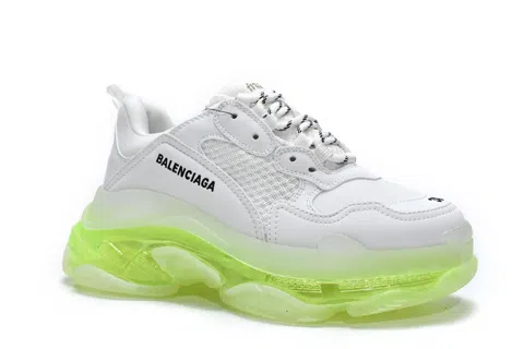 Balenciaga Triple S Clear Sole White/Neon – photo 4