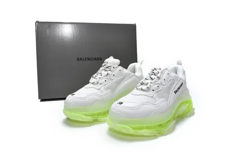 Balenciaga Triple S Clear Sole White/Neon – photo 11