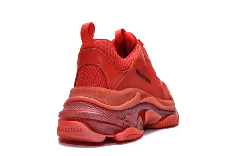 Balenciaga Triple S Clear Sole Red – photo 4