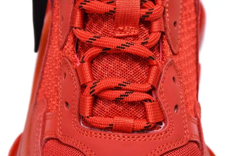 Balenciaga Triple S Clear Sole Red – photo 5