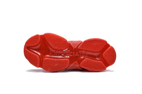 Balenciaga Triple S Clear Sole Red – photo 6