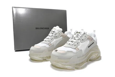 Balenciaga Triple S Clear Sole Triple White – photo 10