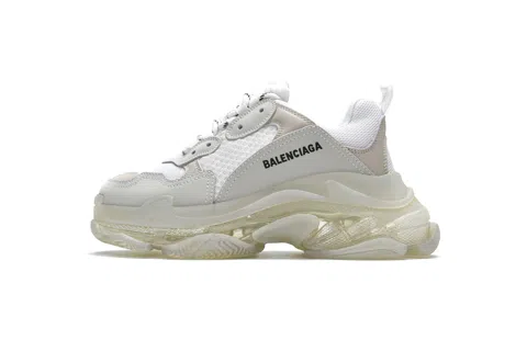 Balenciaga Triple S Clear Sole Triple White