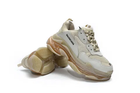 Balenciaga Triple S Clear Sole Cream/Yellow – photo 3