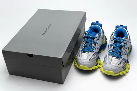 Balenciaga Track Grey/Blue/Yellow – photo 11