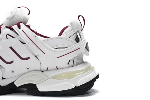Balenciaga Track White/Burgundy – photo 10